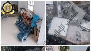 جبل الجلود :  حجز ما قيمته مليارين ونصف من التجهيزات الإلكترونية والإتصالية المسروقة